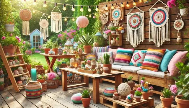 Handmade outdoor decorations for cozy patios 2026