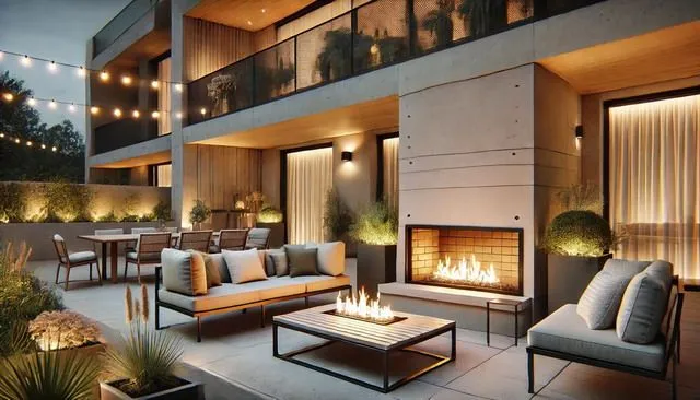 Latest trends in modern outdoor fireplaces 2026