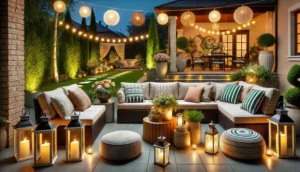 Outdoor home decor with lighting 2026