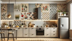 kitchen wallpaper trends 2025